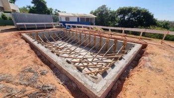 Piscina Concreto Armado em Água Branca